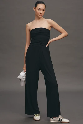 Sweaty Betty Strapless Wide-Leg Jumpsuit