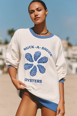 Celandine Graphic Pullover Sweatshirt