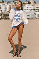 Celandine Graphic Pullover Sweatshirt