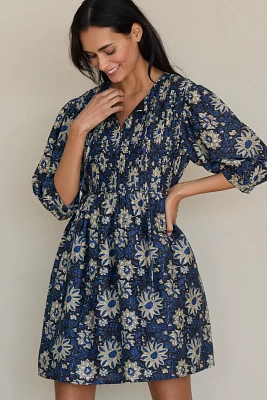 Sundays Zera Silk Blend Mini Dress