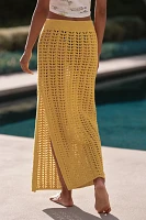 Celandine Crochet Maxi Skirt