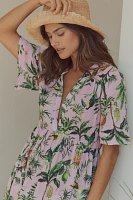 The Kallie Flowy Maxi Dress by Celandine: Printed Edition