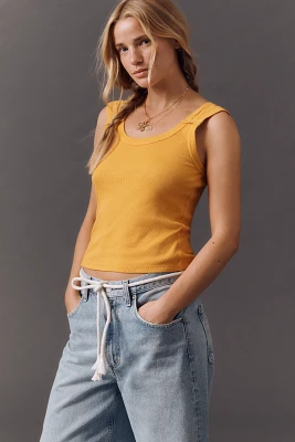 Pilcro Scoop-Neck Tank