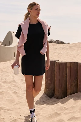 Nation Los Angeles Rowan Short-Sleeve T-Shirt Mini Dress