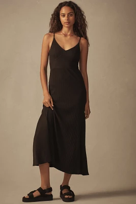 Nation Los Angeles Melani Ribbed Midi Dress