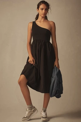 Nation Los Angeles Connie One-Shoulder Midi Dress