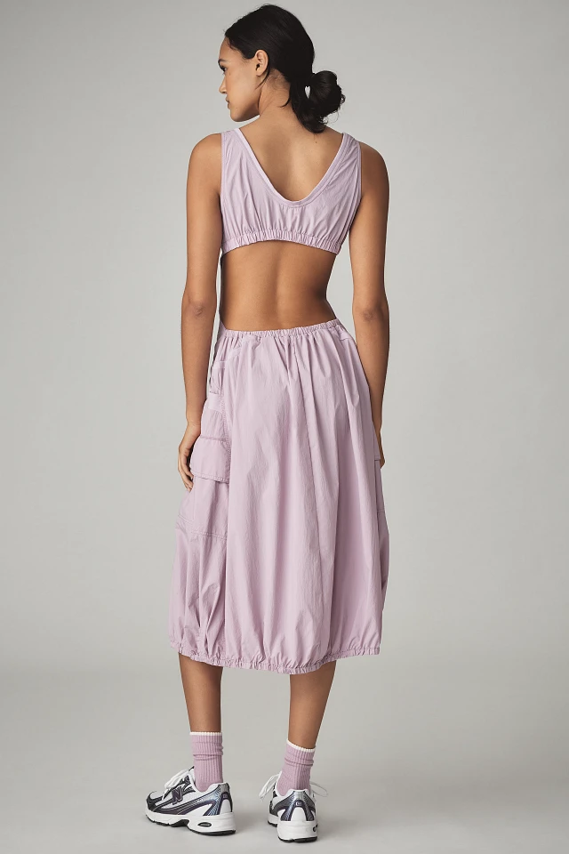 fastpack bubble-hem midi dress Daily Practice Fastpack Bubble-Hem Midi Dress