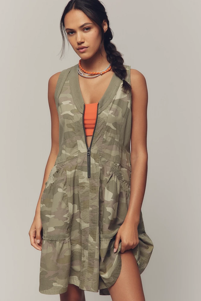 Daily Practice Trek Utility Mini Dress