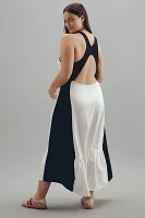 Daily Practice Colorblock Racer Midi Dress
