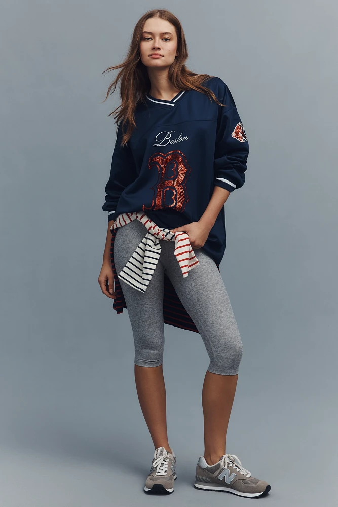 The Wild Collective x Anthropologie MLB Long-Sleeve Mini Dress
