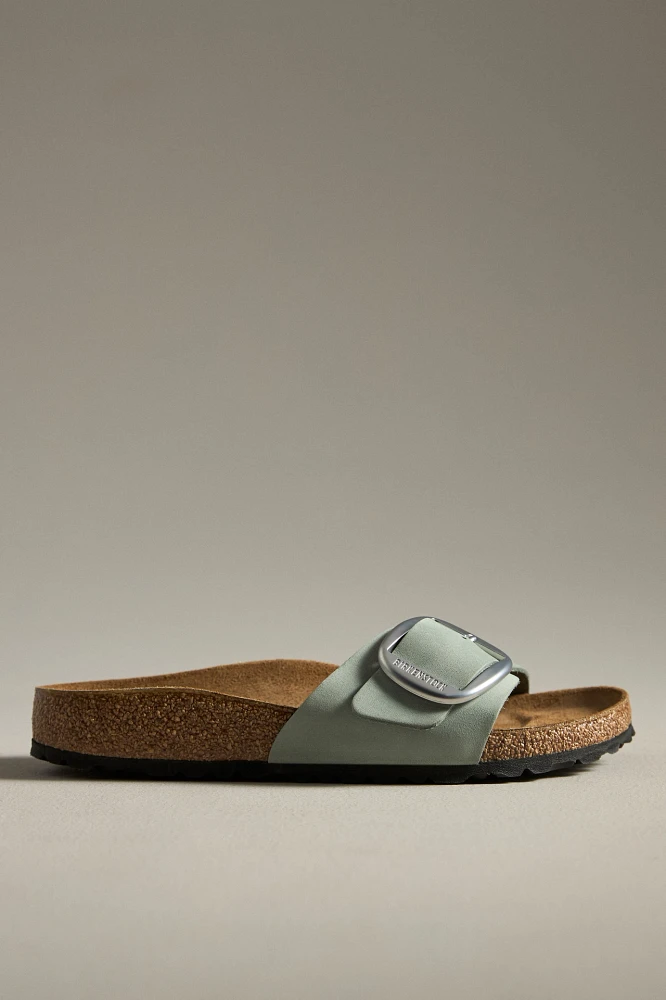 Birkenstock Madrid Big Buckle Nubuck Sandals