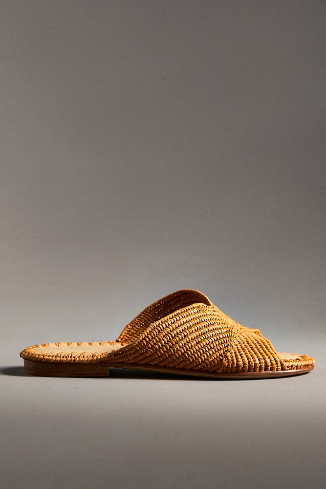 Carrie Forbes Salon Woven Slide Sandals