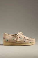 Clarks Wallabee Floral Flats