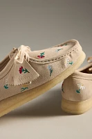 Clarks Wallabee Floral Flats