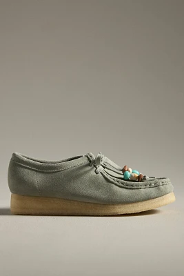 Clarks Wallabee Beaded Flats
