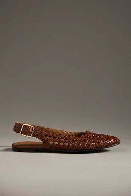 Seychelles Avalon Woven Slingback Flats