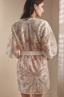 Rya Collection Tamara Sheer Floral Cover-Up Robe