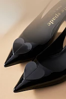 Kate Spade Lover Kitten-Heel Slingbacks