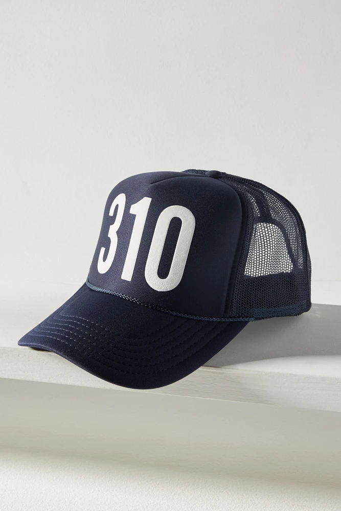 Ascot + Hart Area Code Trucker Hat