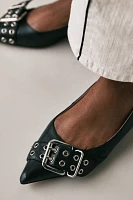 Bibi Lou Moto Slingback Flats