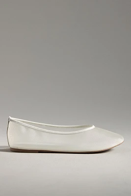 By Anthropologie Mesh Ballet Flats