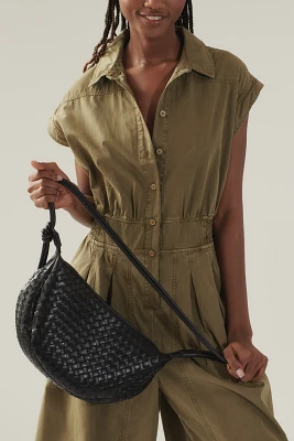 Mali + Lili Adjustable Woven Sling Bag