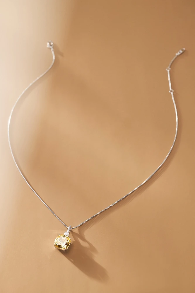 NADRI Macaron Yellow Pendant Necklace