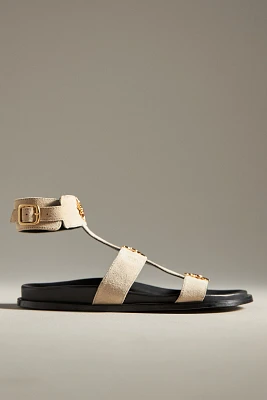 ALOHAS Clarissa Suede Sandals