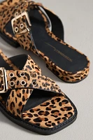 Intentionally Blank Clean Buckle Sandals