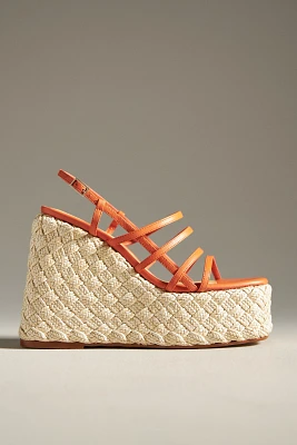 Castañer Fiona Espadrille Platform Wedge Sandals
