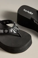 Seychelles Skyscraper Platform Thong Sandals