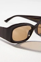 Wrapped Rectangle Sunglasses