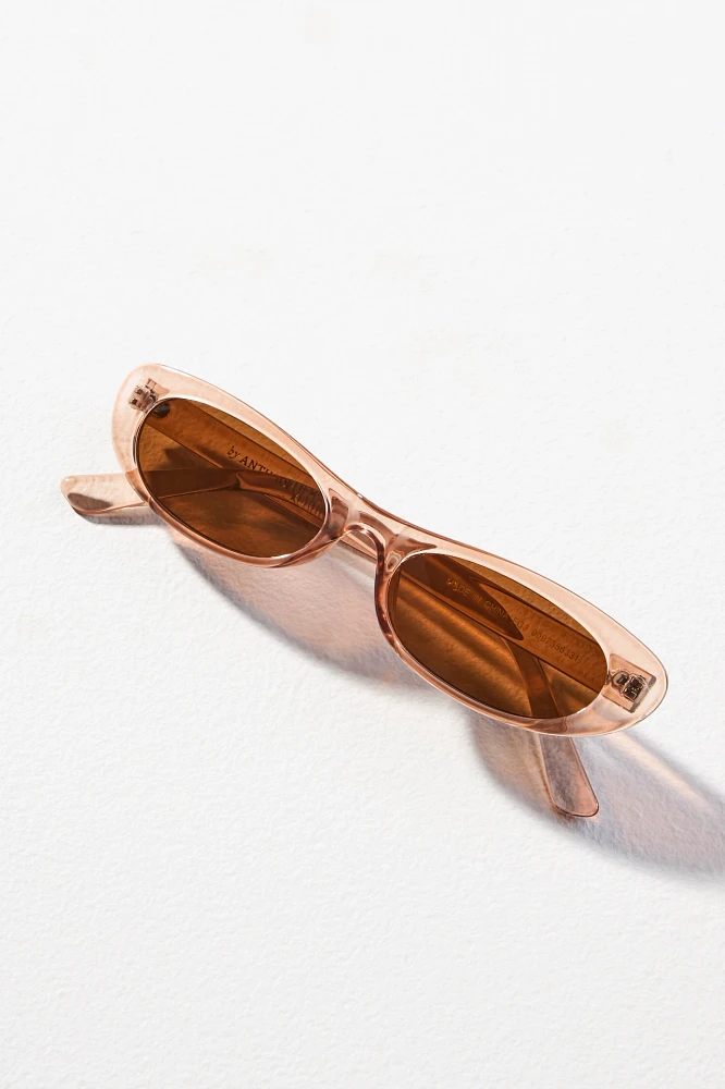 Skinny Rectangle Sunglasses