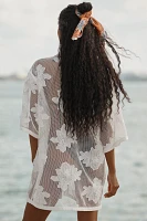 Sunday in Brooklyn Cutwork Buttondown Blouse