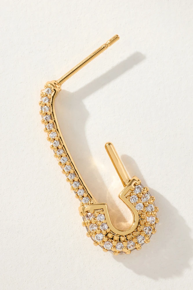 Crystal Haze Medium Pin Up Earring