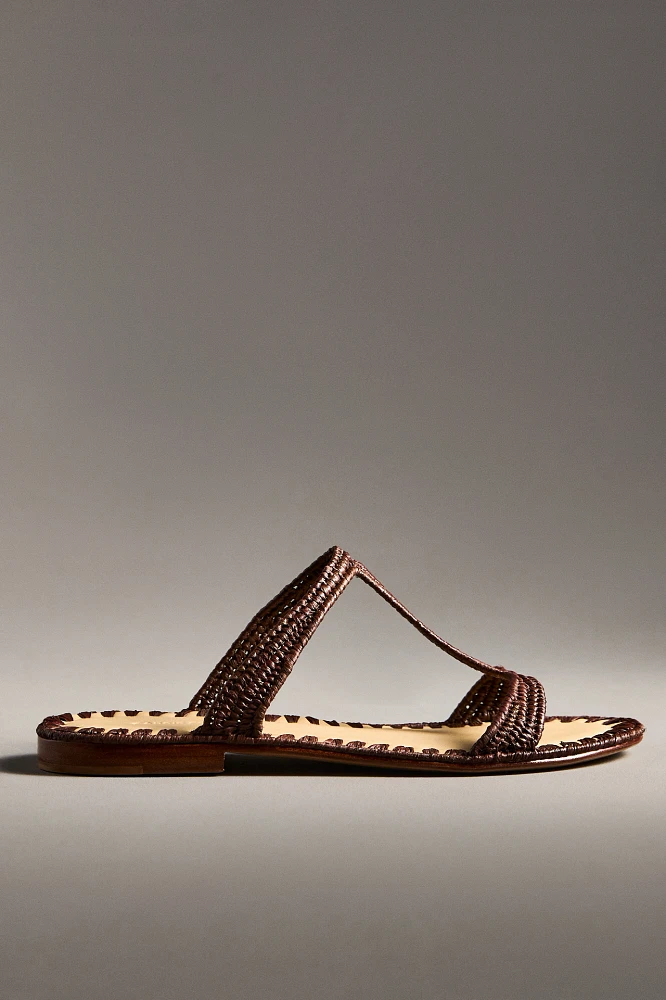 Carrie Forbes Tume Raffia Sandals