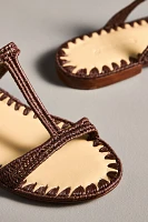 Carrie Forbes Tume Raffia Sandals