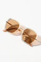 I-SEA Double Frame Square Sunglasses