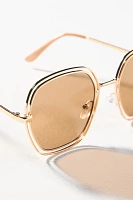 I-SEA Double Frame Square Sunglasses