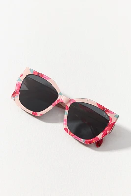 I-SEA Sally Floral Cat-Eye Sunglasses