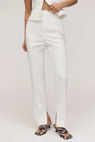 Acler Newland High-Rise Split-Hem Pants
