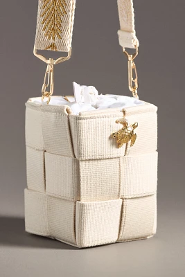 Teiruma Libertad Woven Bucket Bag