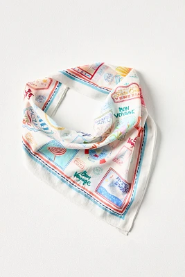Vismaya x Anthropologie Stamp Icon Scarf