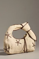 POOLSIDE The Josie Starfish Straw Top-Handle Bag