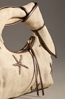 POOLSIDE The Josie Starfish Straw Top-Handle Bag
