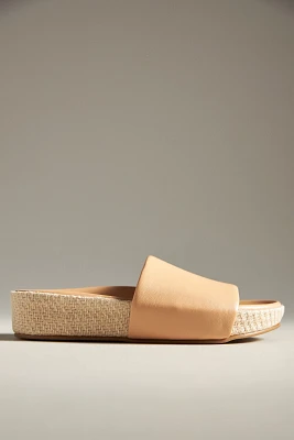 beek Pelican Jute Beach Platform Slide Sandals