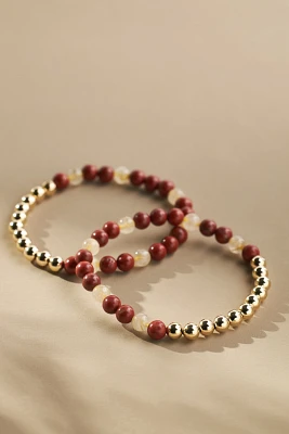 The Healer's Collection N 79 Fertility / Hormonal Balance Bracelets, Set of 2