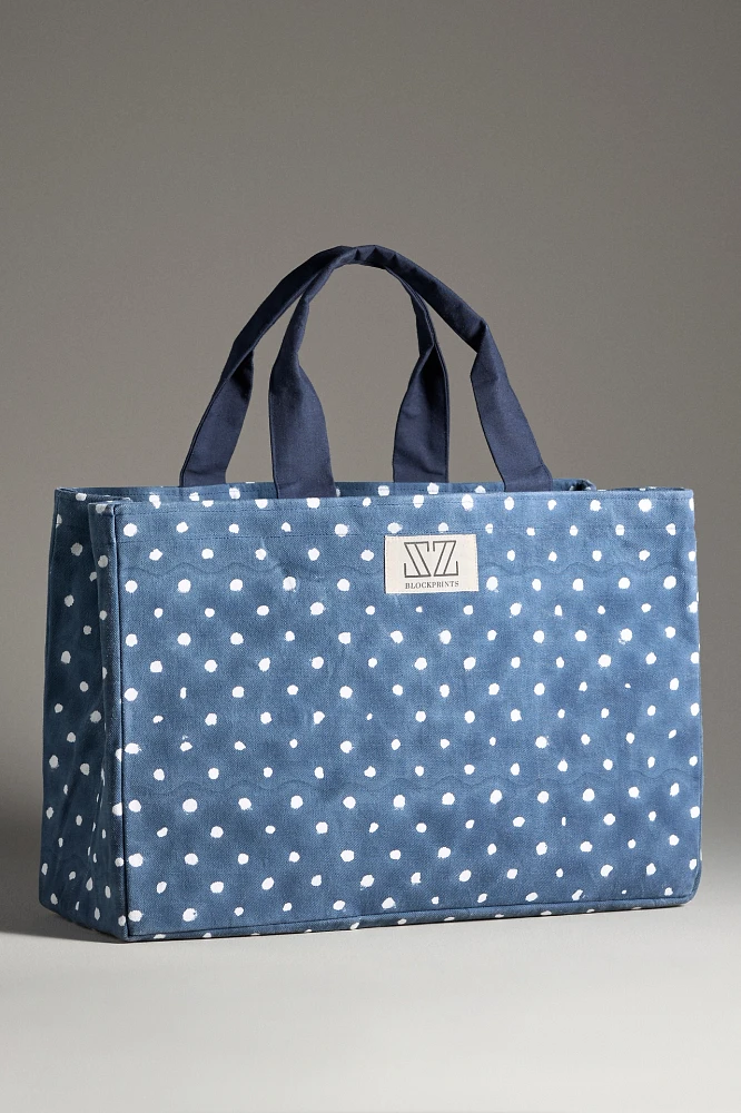 SZ Blockprints Shopper Bag