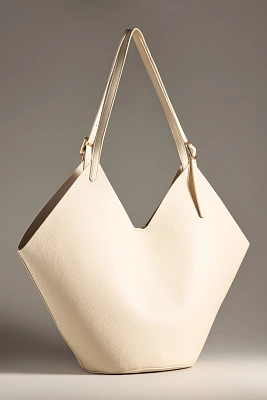 By Anthropologie Buckle-Strap Tote