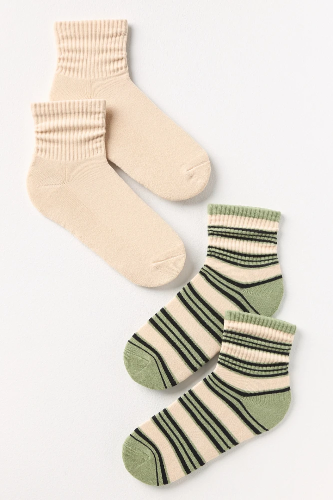 Daily Practice Athletic Socks, Set of 2